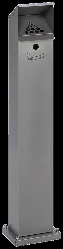 Standascher WINDSOR aus Stahl, in silber