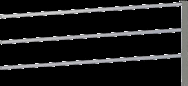 Endpoller LOTLIMIT in RAL 9007 graualuminium