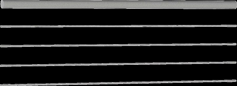 Verbindungsrohr mit Edelstahldrähten, in RAL 9007 graualuminium