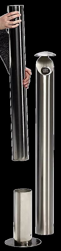 Entleerung Standascher