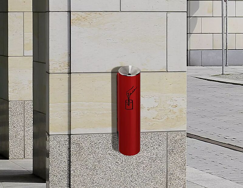 Ascher FERGUS, in RAL 3000 feuerrot