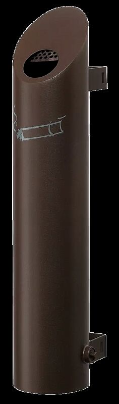 Wandascher LACHUTE, 2,5 Liter, in RAL 8014 sepiabraun