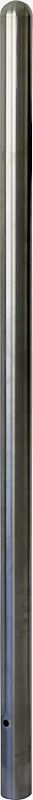 Pfosten zum Einbetonieren, Länge 1500 mm, Ø 60 mm, aus Edelstahl