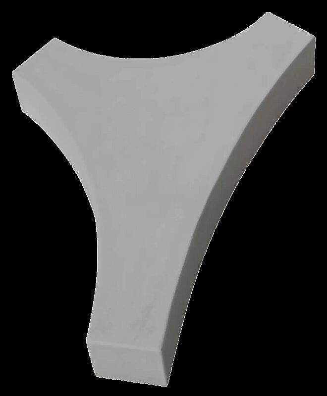 Sitzinsel FOLIA, Beton mit Acrylbeschichtung in hellgrau - 7