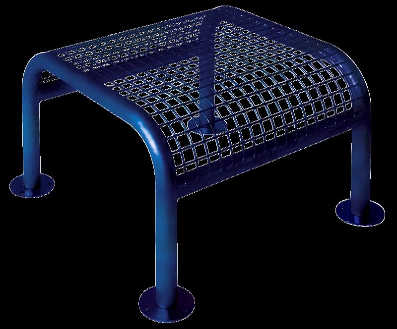 Hocker RESTING in RAL 5002 ultramarinblau