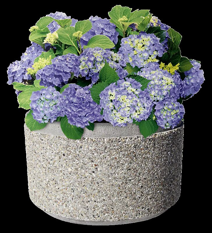 Pflanzbehälter CIRCULAR, 93 Liter, in sand