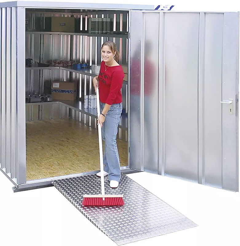 Auffahrrampe, feuerverzinkt