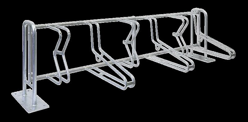 Fahrradständer MADISON, zum Aufdübeln, 6 Stellplätze