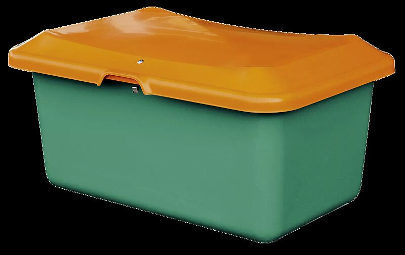 Streugutbehälter STREW ohne Entnahmeöffnung, 100 Liter, Korpus in grün
