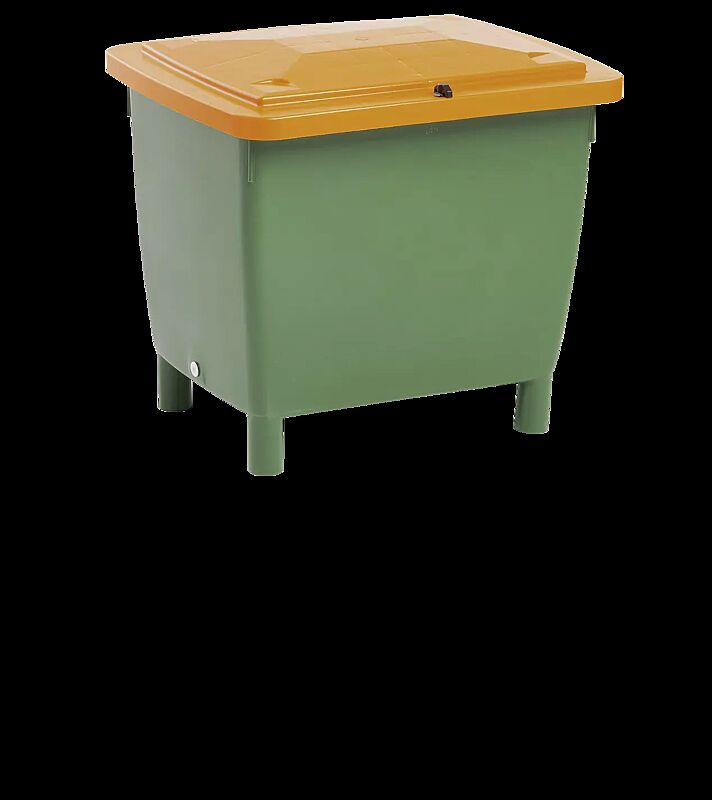 Streugutbehälter BACKUP, 210 Liter, in grün