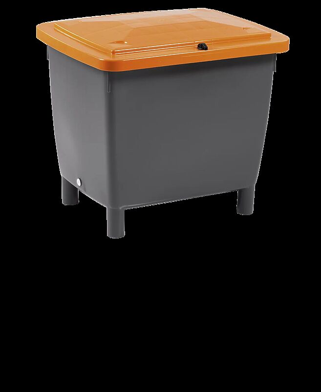 Streugutbehälter BACKUP, 210 Liter, in grau
