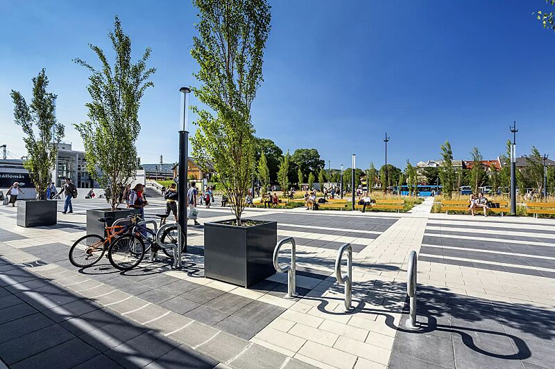 Anlehnbügel BIKEPARK, zum Aufdübeln