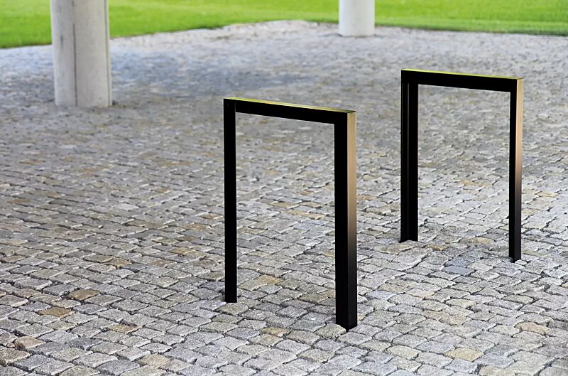 Anlehnbügel LOTLIMIT in RAL 9005 tiefschwarz