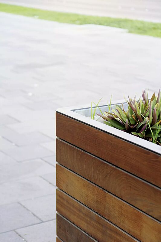 Detail: Jatobaholzbelattung