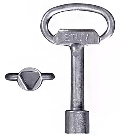 Zubehör: Dreikantschlüssel