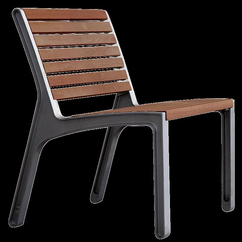 Sitz MIELA mit schmaler Jatobaholzbelattung