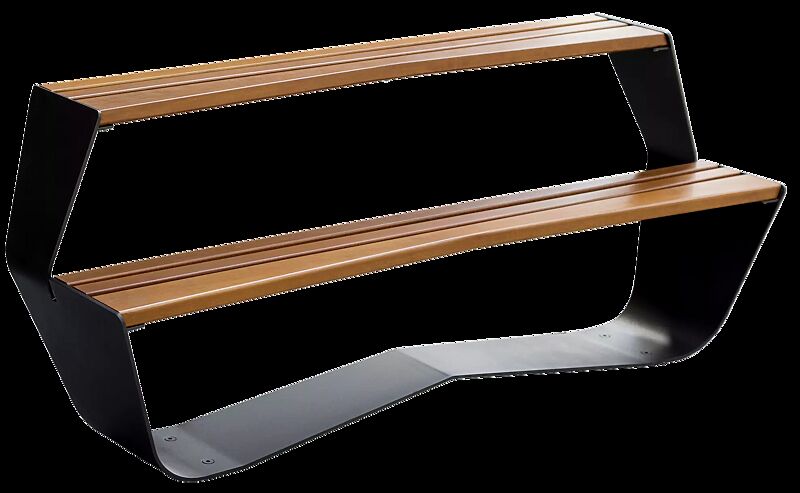 Tisch KARMA, Stahlteile in DB 703 eisenglimmer