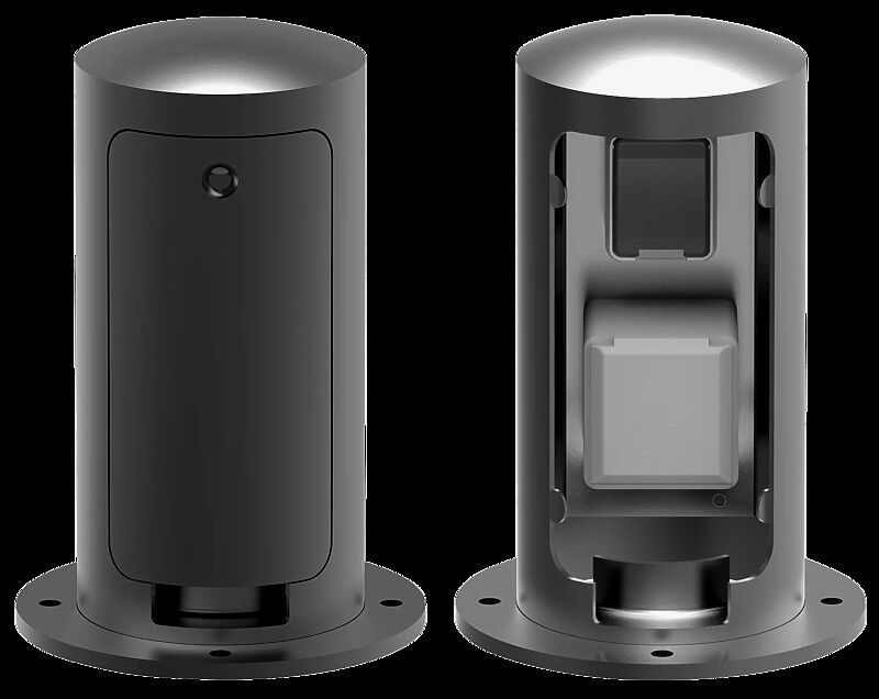 Energie-Versorgungspoller BADAJOZ MINI PLUS in DB 703 eisenglimmer