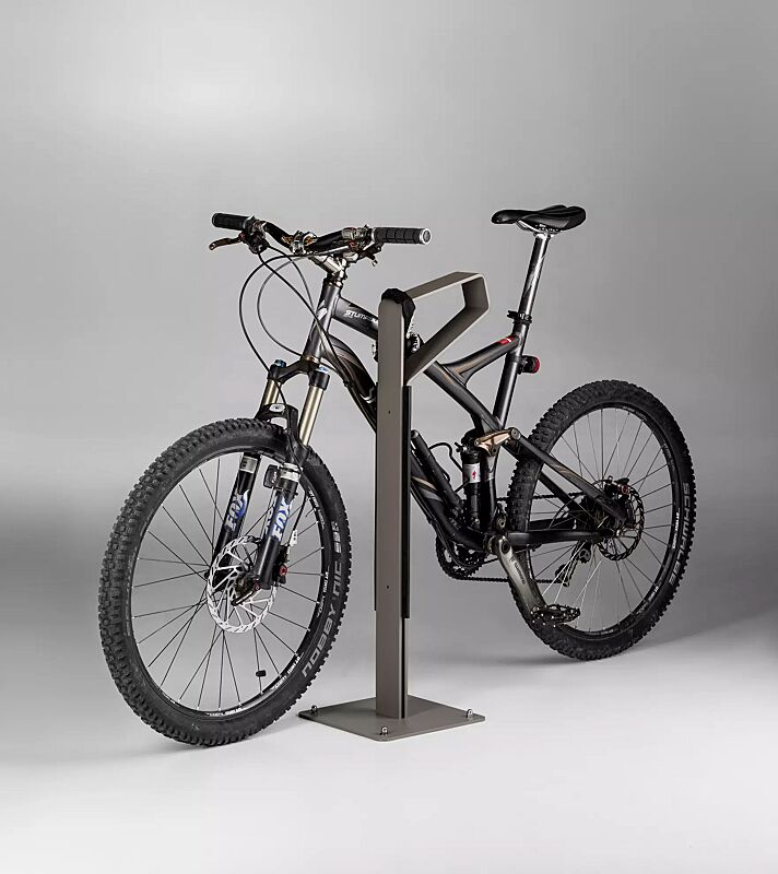 Anlehnbügel GREYHOUND in eisenglimmergrau