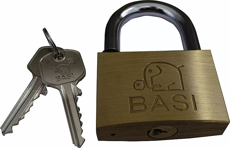 Vorhängeschloss mit 2 Schlüsseln