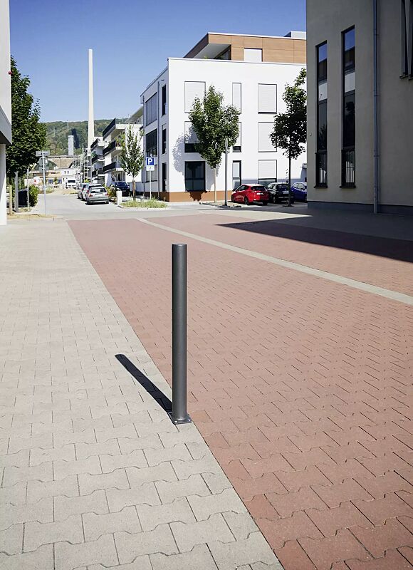 Poller MOSTOLES zum Aufdübeln, in DB 703 eisenglimmer