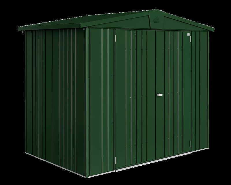 Gerätehaus EUROPA, Modell 3 in dunkelgrün