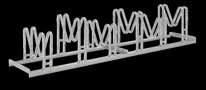 Fahrradständer HOUSTON einseitig, 6 Stellplätze