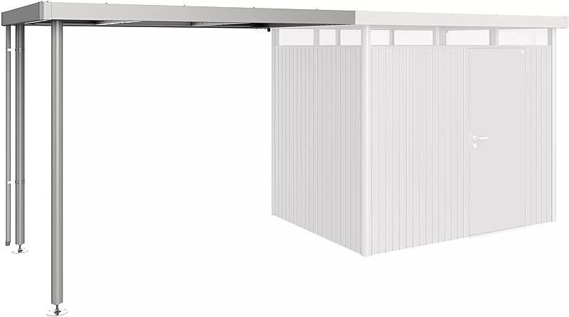 Seitendach für Gerätehaus HighLine®, Modell 2 in quarzgrau-metallic