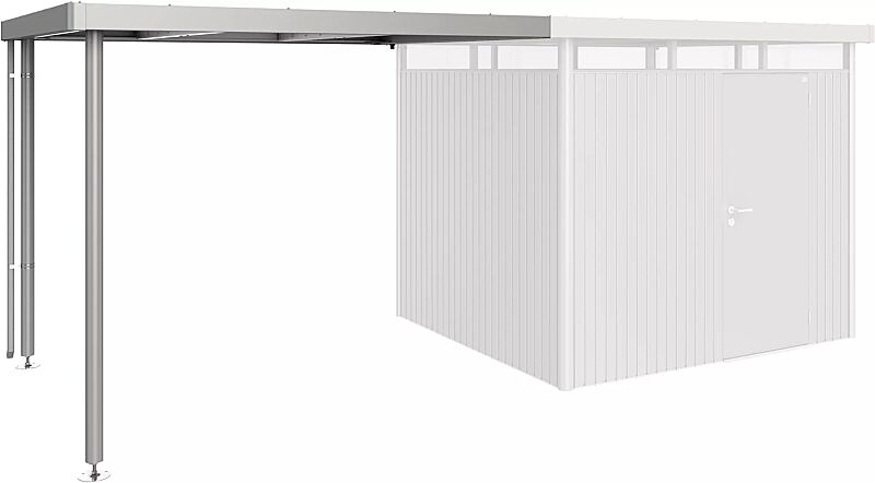 Seitendach für Gerätehaus HighLine®, Modell 3 in quarzgrau-metallic