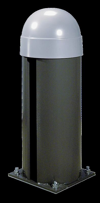 Pfeiler mit Gegengewicht und Abwickeleinheit