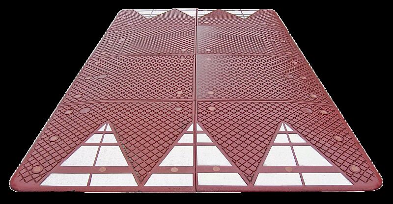 Euronormkissen NONZA, 8-teilig, in rotbraun