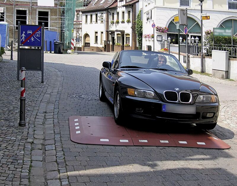 Temposchwelle BERLINER KISSEN, 6-teilig, in rotbraun