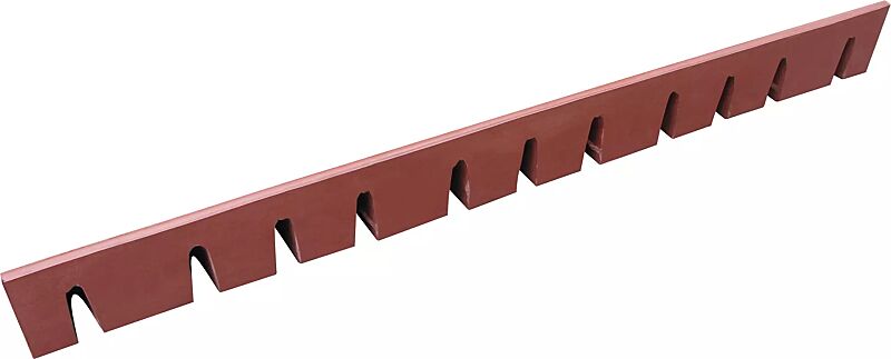 Elastikbordstein AGAY in rotbraun