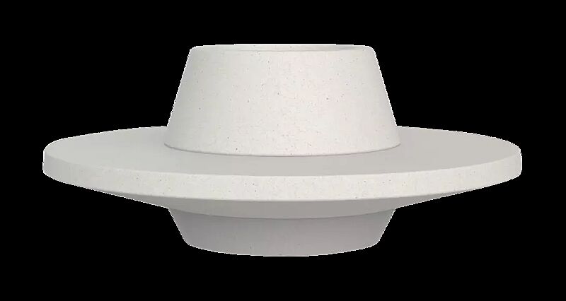 Rundbank LIDO mit Rückenlehne, Durchmesser 2000 mm