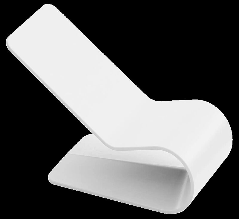 Liegebank CLIP zum freien Aufstellen, aus UTC®-Beton in weiß