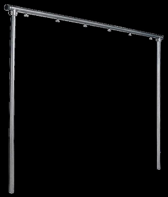 Wäschegerüst SOMERO mit 6 Haken, feuerverzinkt