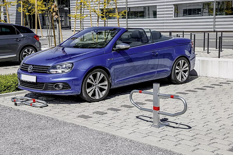 Parkbügel FLEXY zum Aufdübeln, Doppelbügel starr