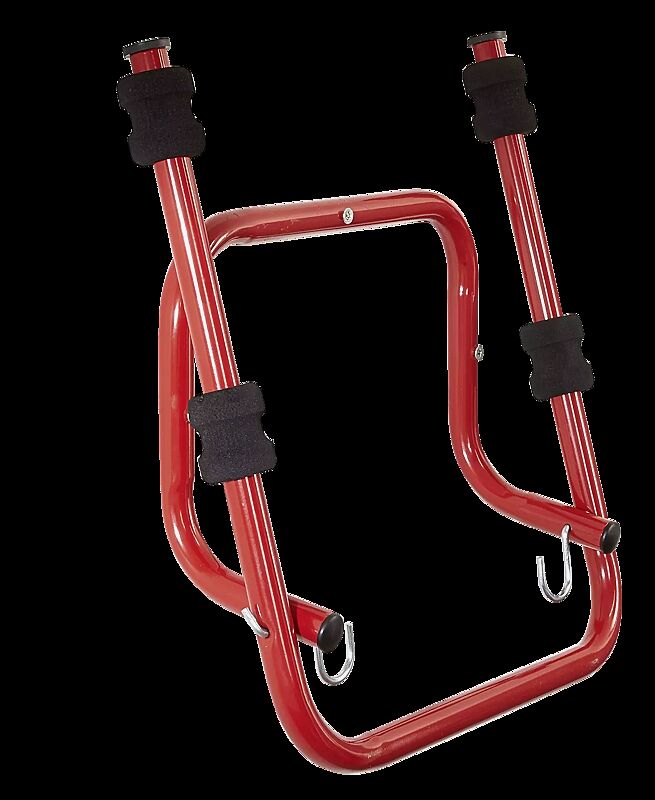 platzsparend nach oben geklappt