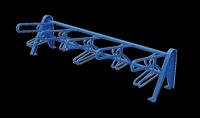 Fahrradständer MULTIPLO in RAL 5010 enzianblau