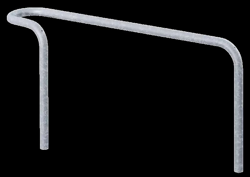 Anlehnbügel ALBANY, einseitig, feuerverzinkt