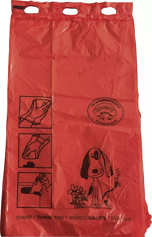 Hundekottüten in rot