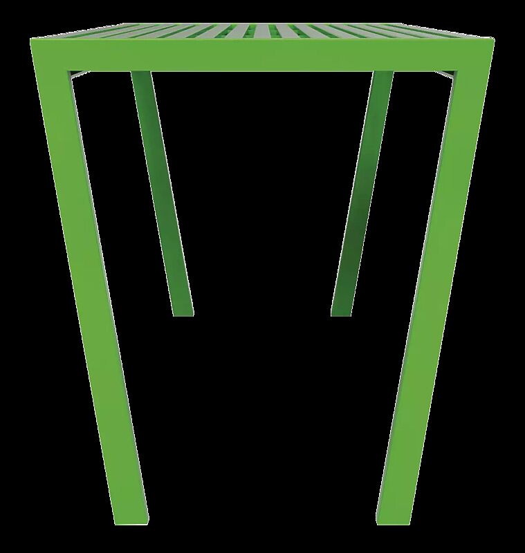 Tisch CASTEO in RAL 6018 gelbgrün