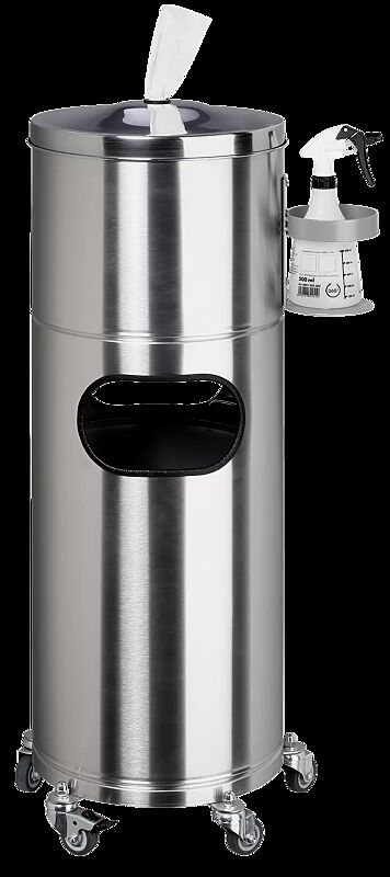 Desinfektionsstation PROTECTDES aus Edelstahl