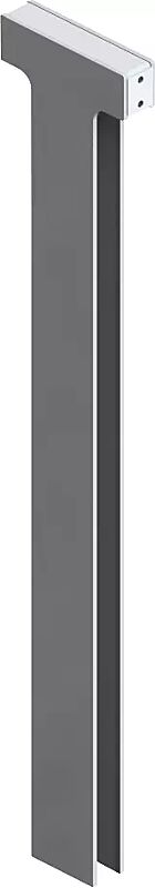 Mittelstütze für Lenkerhaltesystem UNIT, zum Aufdübeln bei -200 mm