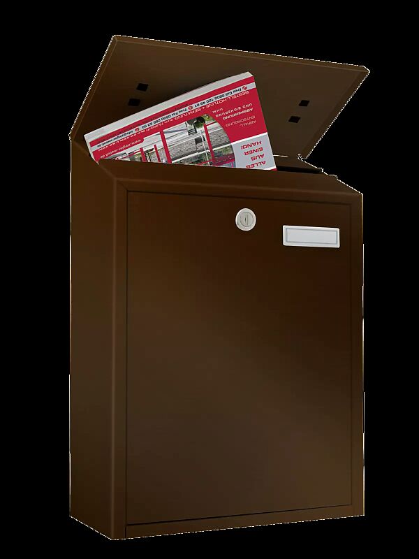 Großraumbriefkasten BLOIS Modell 1, in bronze