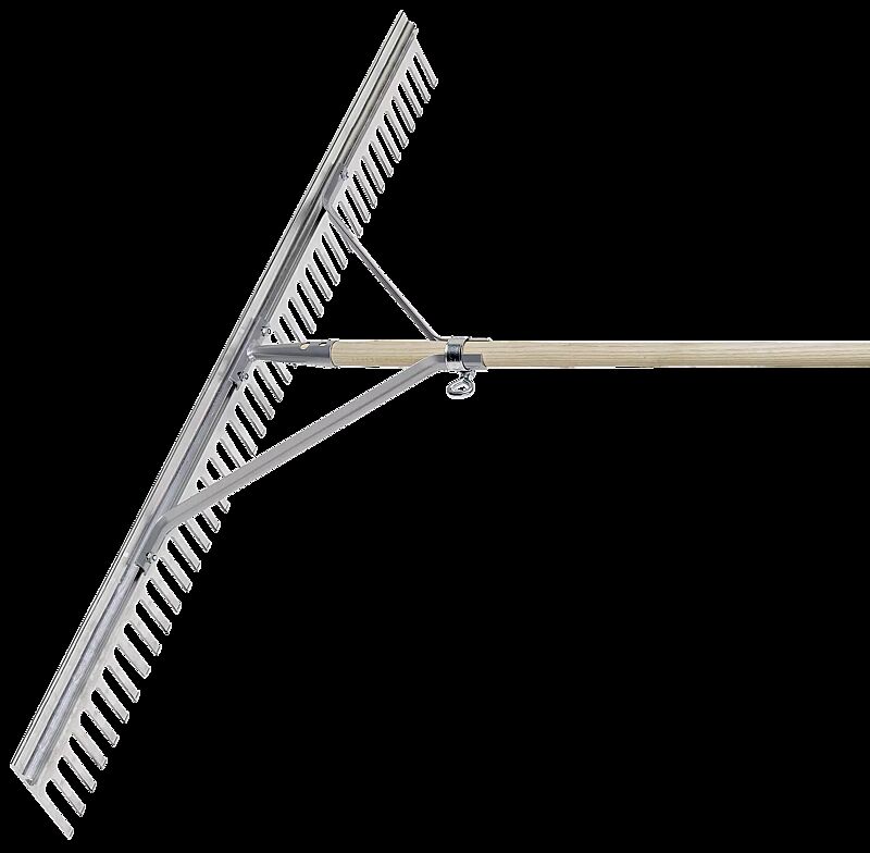 Aluminiumrechen CESSE, Breite 1150 mm, 42 Zinken