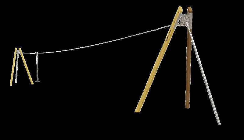 Seilbahn JORUN ohne Startplattform