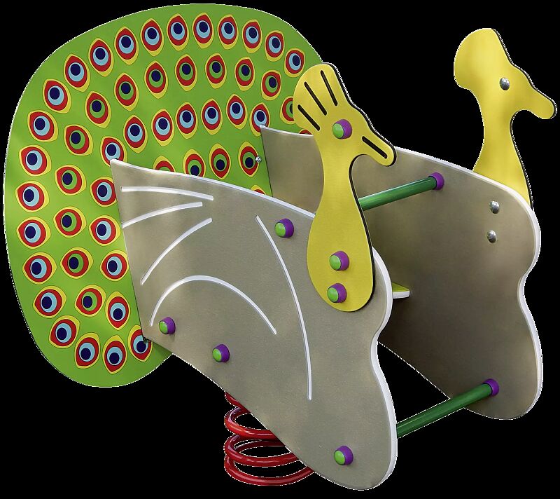 Federwippe KIDDY, Modell Pfau