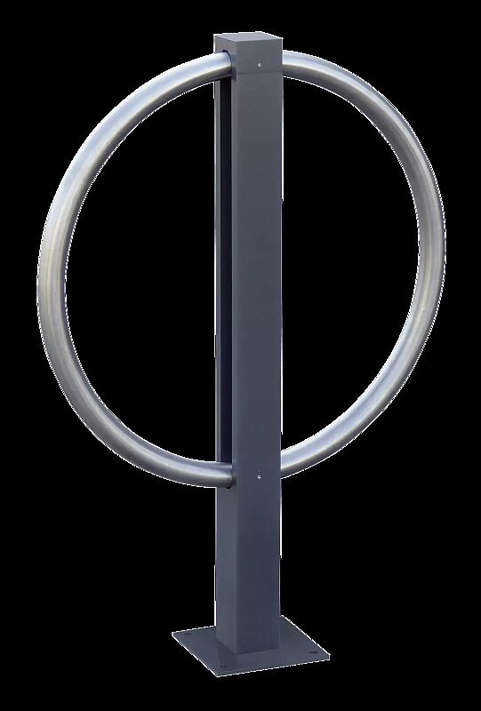 Anlehnbügel BARR zum Aufdübeln, mit Flachkopf