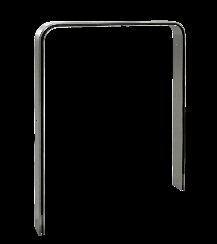 Anlehnbügel TAMPA PROTECT zum Einbetonieren, Edelstahl